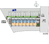 ★手数料０円★筑紫野市湯町１丁目 月極駐車場